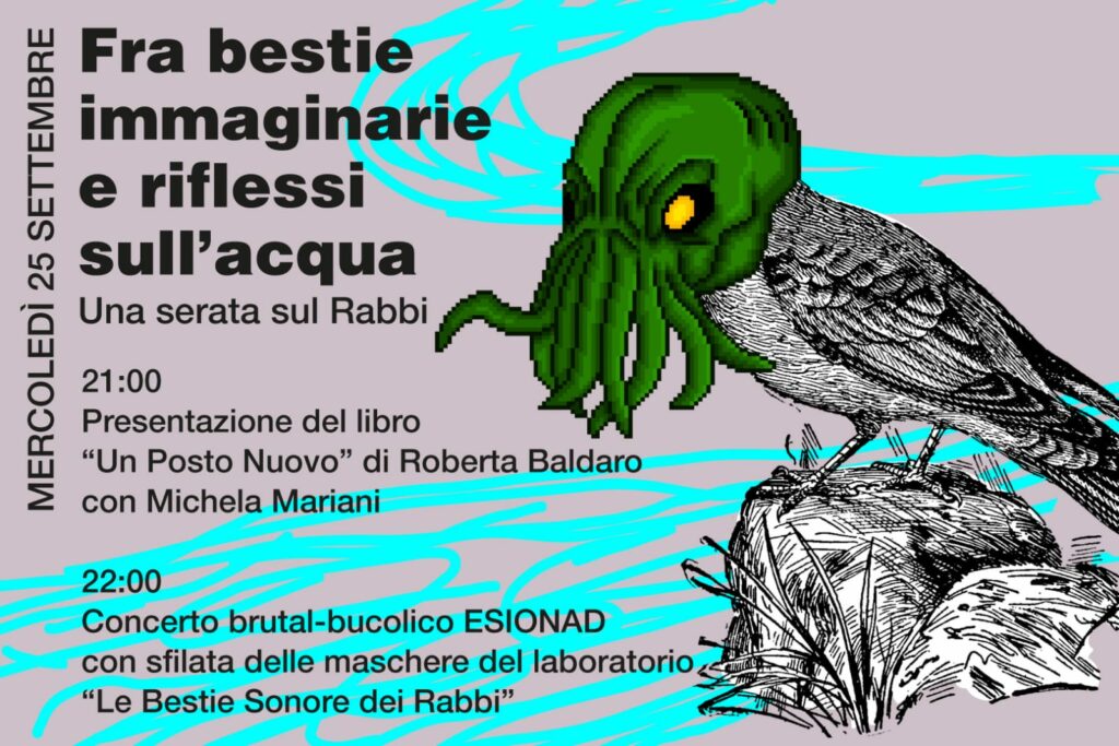 FRA BESTIE IMMAGINARIE E RIFLESSI SULL'ACQUA: UNA SERATA SUL RABBI. @ Candischi